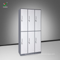 Factory direct steel gym changing room locker charging lockers 6 compartment